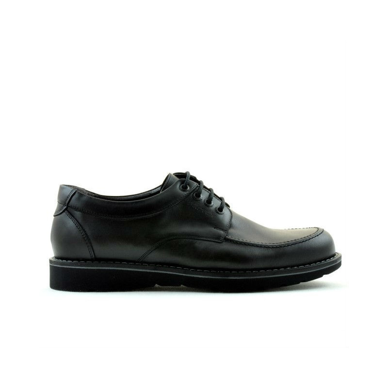 Buty casual męskie 758 czarne
