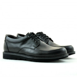 Buty casual męskie 758 czarne