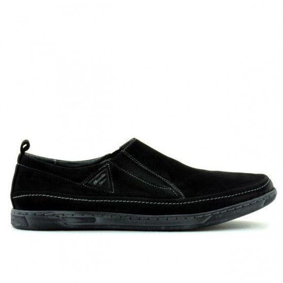 Buty casual męskie 745 bufo czarne