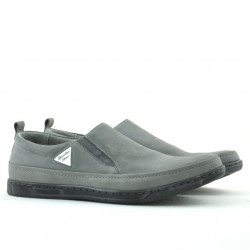 Buty casual męskie 745 bufo szare