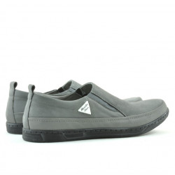 Buty casual męskie 745 bufo szare