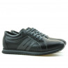Męskie buty sportowe 768 czarno-szare
