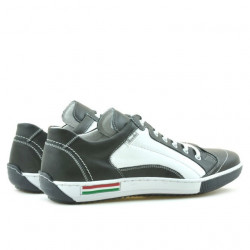 Buty sportowe męskie 707 szary+biały