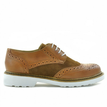 Damskie buty casual 663 antyczne kombinowane