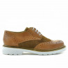 Damskie buty casual 663 antyczne kombinowane