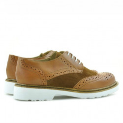 Damskie buty casual 663 antyczne kombinowane