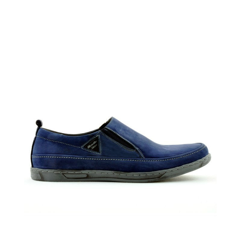 Buty casual męskie 745 bufo indigo