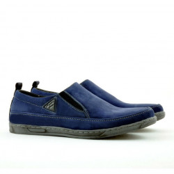 Buty casual męskie 745 bufo indigo