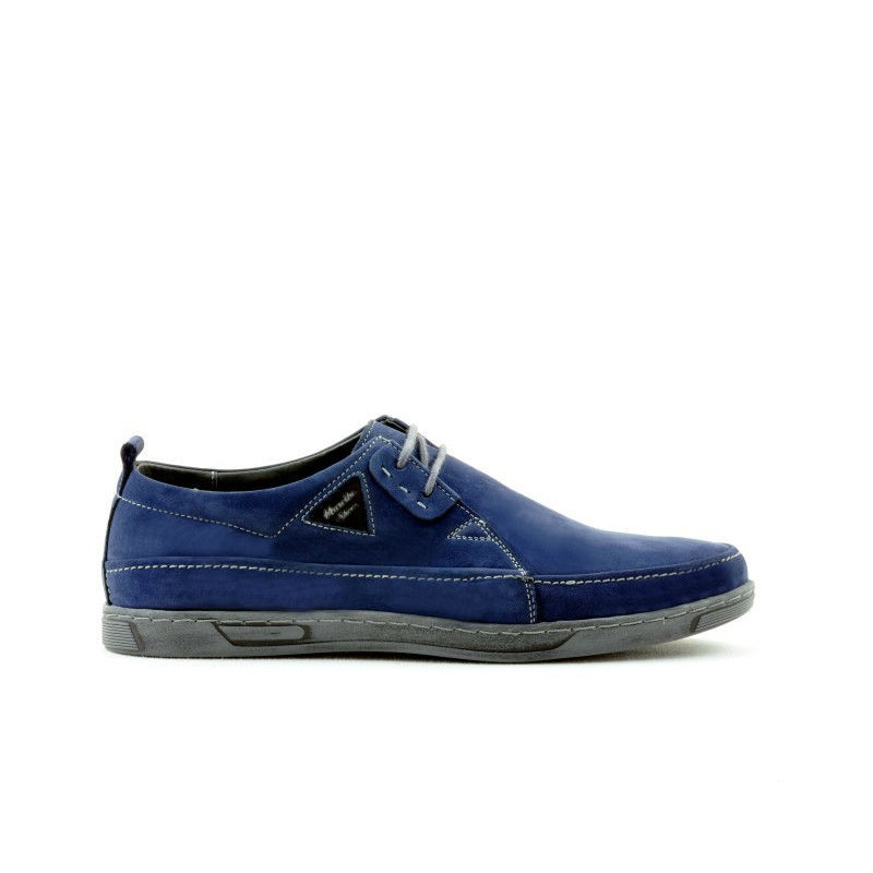 Buty casual męskie 744 bufo indigo