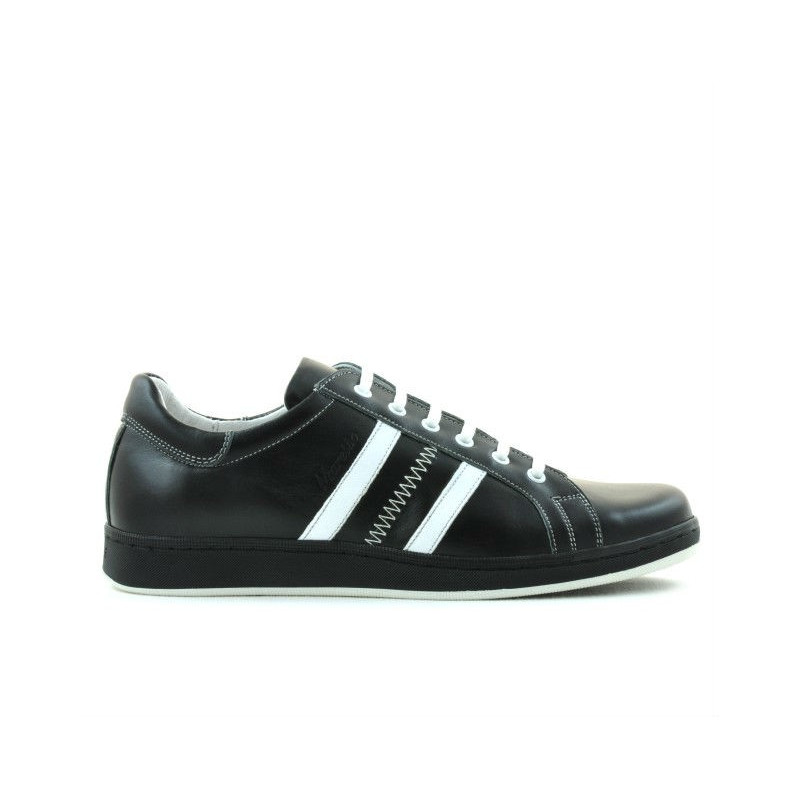 Czarne i białe męskie buty sportowe 959