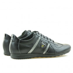 Buty sportowe męskie (duże rozmiary) 711m czarno+szare