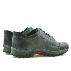 Męskie buty sportowe 852 czarno-szare