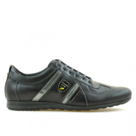 Buty sportowe męskie (duże rozmiary) 711m czarno+szare