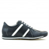 Buty sportowe męskie 711 indygo+białe