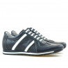 Buty sportowe męskie 711 indygo+białe