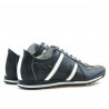 Buty sportowe męskie 711 indygo+białe
