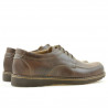 Buty casual męskie 758 brązowe