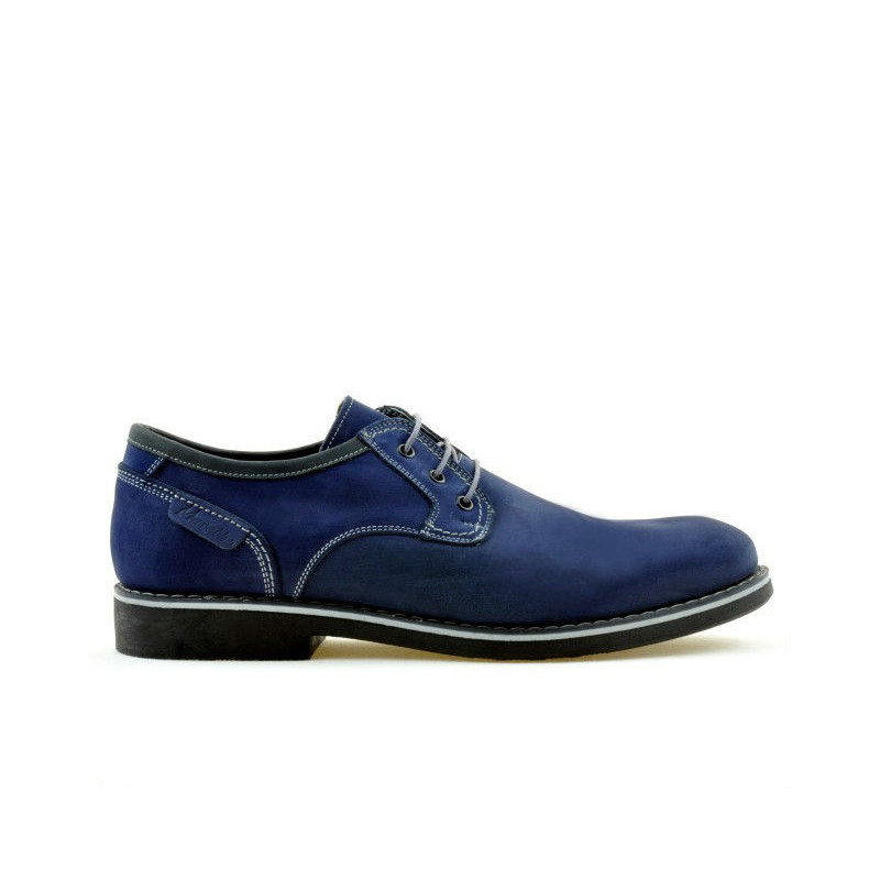 Buty casual męskie 856 bufo indigo