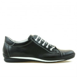 Buty sportowe męskie 727 czarny+biały