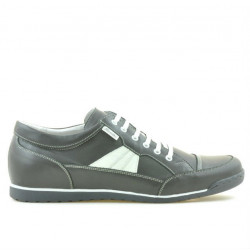 Buty sportowe męskie 716 szary+biały