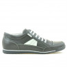 Buty sportowe męskie 716 szary+biały