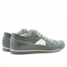 Buty sportowe męskie 716 szary+biały