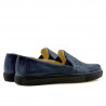 Damskie buty sportowe 658 satynowy indygo