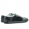 Buty sportowe męskie 851 indygo+białe