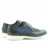 Casualowe buty męskie 826 indigo florantic kombinowany