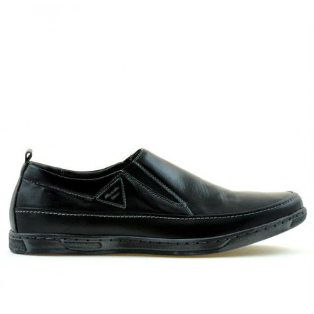 Czarne buty casual męskie 745