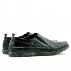 Czarne buty casual męskie 745