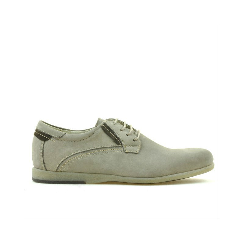 Buty casual męskie 857 bufo piasek