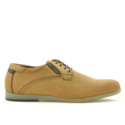 Męskie buty casual 857 bufo brązowe