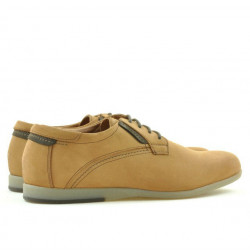 Męskie buty casual 857 bufo brązowe