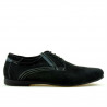 Czarne buty casual męskie 857 bufo