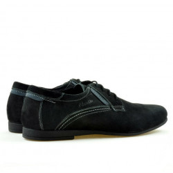 Czarne buty casual męskie 857 bufo