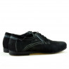 Czarne buty casual męskie 857 bufo