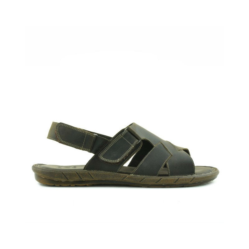 Sandały męskie 359 tuxon cafe