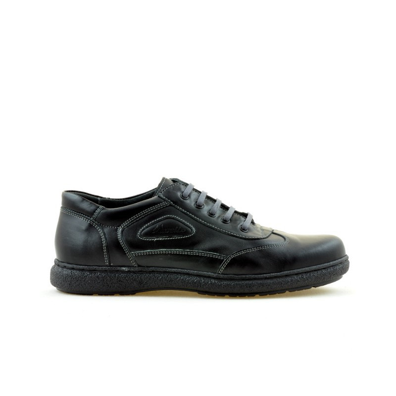 Buty casual/sport męskie (model szeroki) 858xxl czarny