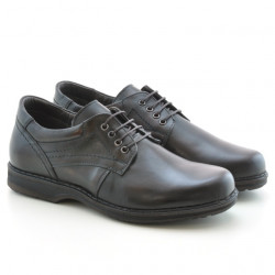 Męskie buty casual/eleganckie 854 a brązowe