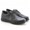 Męskie buty casual/eleganckie 854 a brązowe