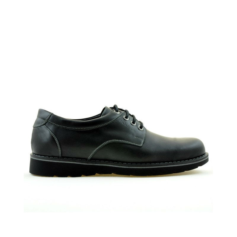 Męskie buty casual 757 czarne