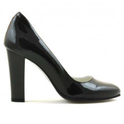 Eleganckie buty damskie 1214 lakierowane czarne