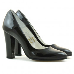 Eleganckie buty damskie 1214 lakierowane czarne