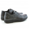 Męskie buty casual/eleganckie 854 a brązowe