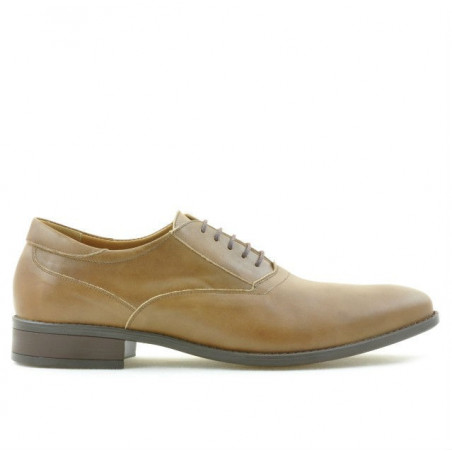 Eleganckie buty męskie 804 brązowe