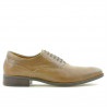 Eleganckie buty męskie 804 brązowe