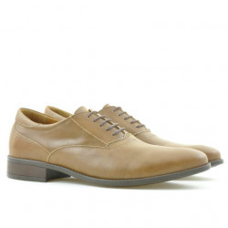 Eleganckie buty męskie 804 brązowe