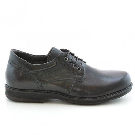 Męskie buty casual/eleganckie 854 a brązowe