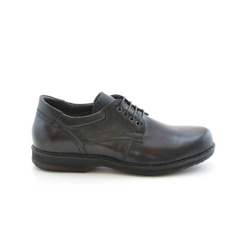 Męskie buty casual/eleganckie 854 a brązowe